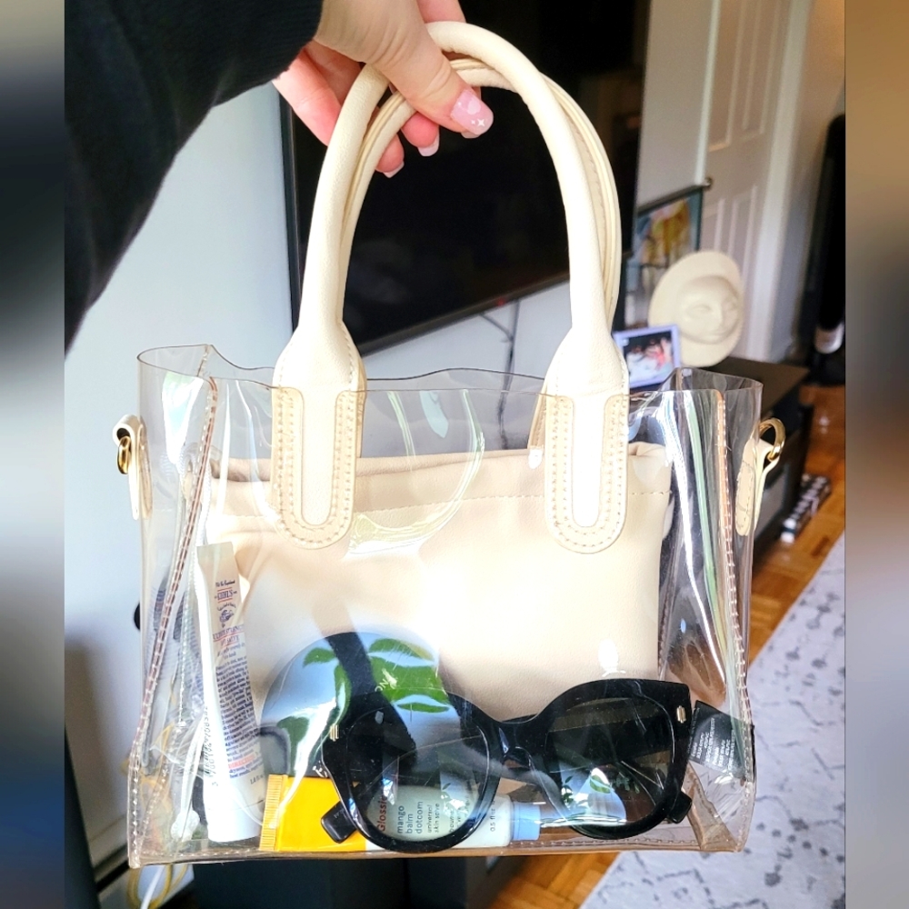 Clear Transparent Handbag